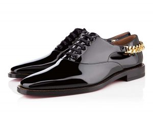 Patent leather shoe